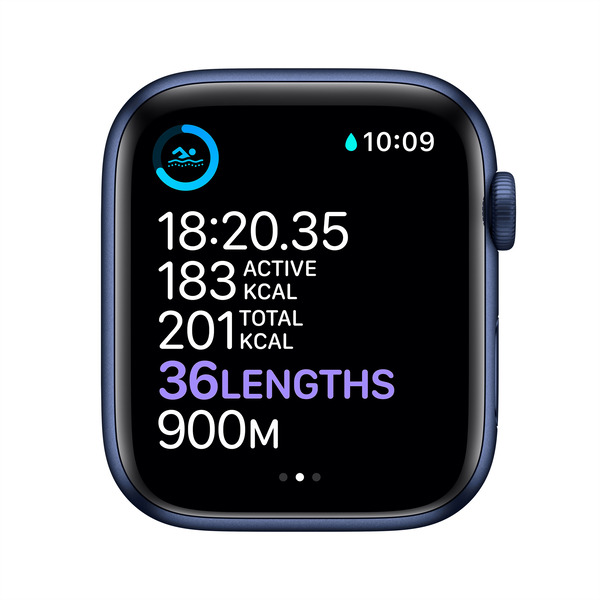 Умные часы Apple Watch Series 6 40 мм (алюминий синий/темный ультрамарин) Умные часы Apple Watch Series 6 40 мм (алюминий синий/темный ультрамарин)