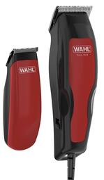 Машинка для стрижки волос Wahl + триммер Home Pro 100 Combo 1395-0466 черный/красный