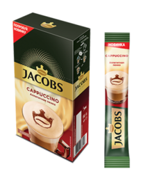Кофейный напиток Jacobs Капучино 3 в 1 18.7 г
